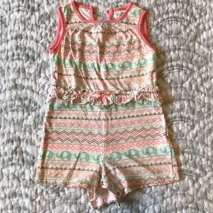 Toddler’s Elephant Romper